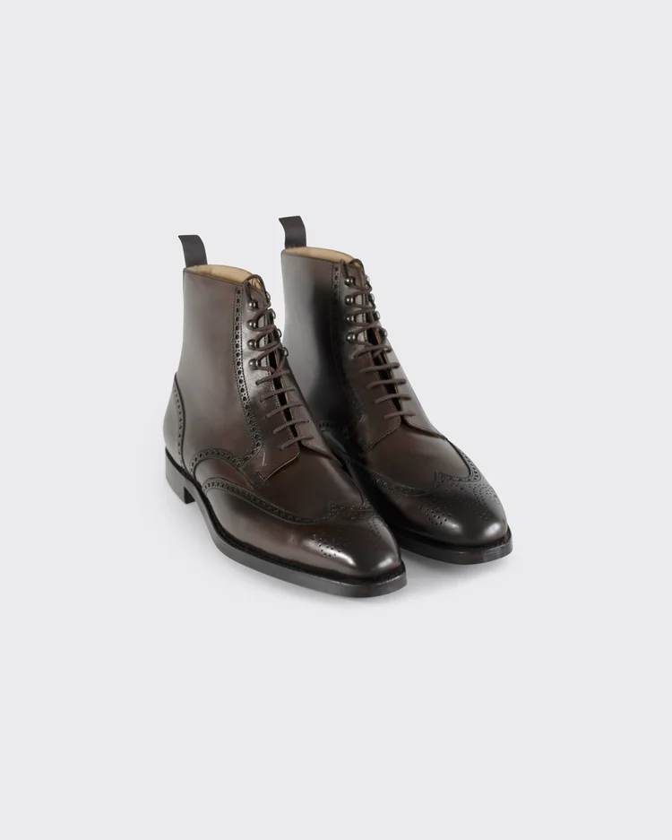 George Cleverley Bryan In Dark Brown Burnished Calf