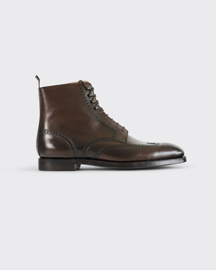george cleverley Bryan in Dark Brown Burnished Calf