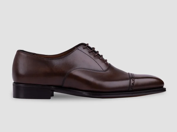 George Cleverley Charles In Dark Brown Antique Calf