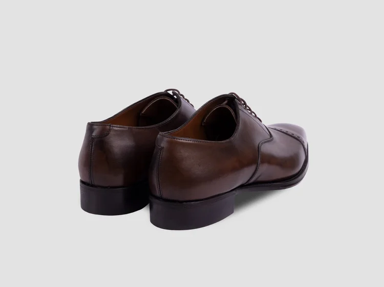 George Cleverley Charles In Dark Brown Antique Calf