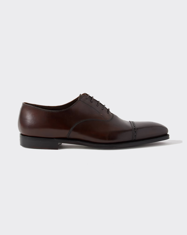 george cleverley Charles in Dark Brown Burnished Calf