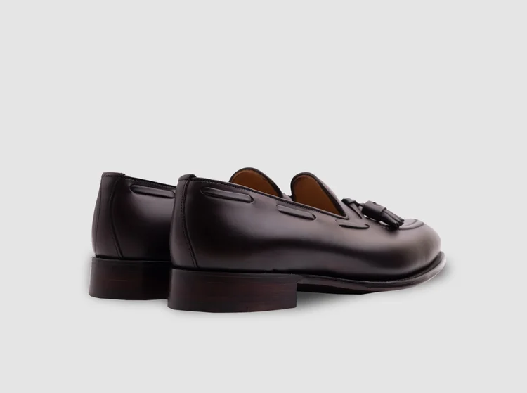 George Cleverley ADRIAN In Dark Burgundy Calf