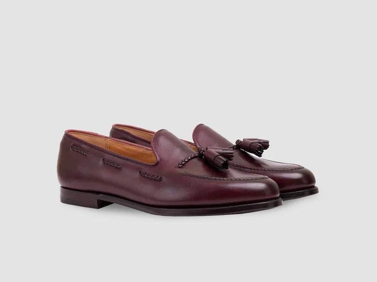 george cleverley Aidan in Burgundy Calf