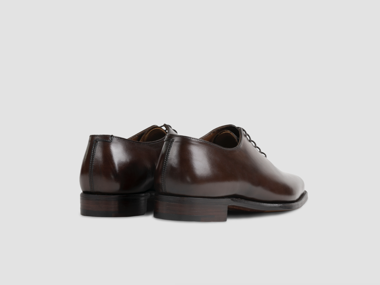 George Cleverley Alan 3 In Dark Brown Antique Calf