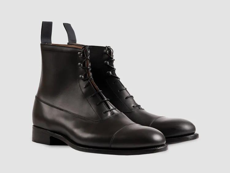 george cleverley Balmoral in Black Calf