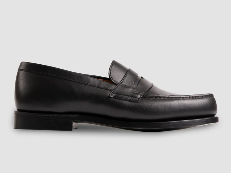 George Cleverley Cannes In Black Calf