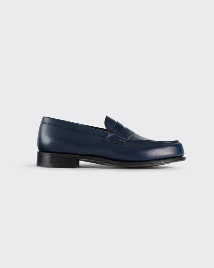 george cleverley Cannes in Blue Calf