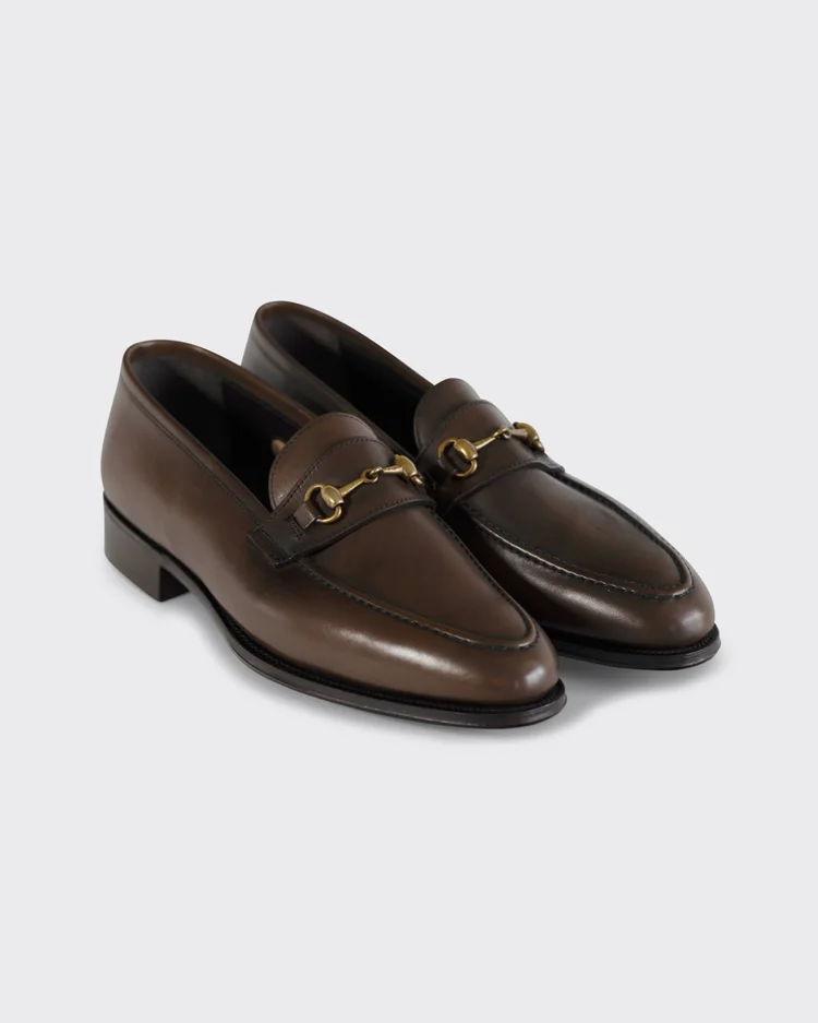 George Cleverley Colony In Dark Brown Antique Calf