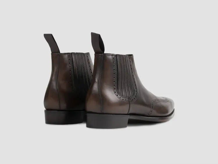 George Cleverley Fiennes In Ebony Calf