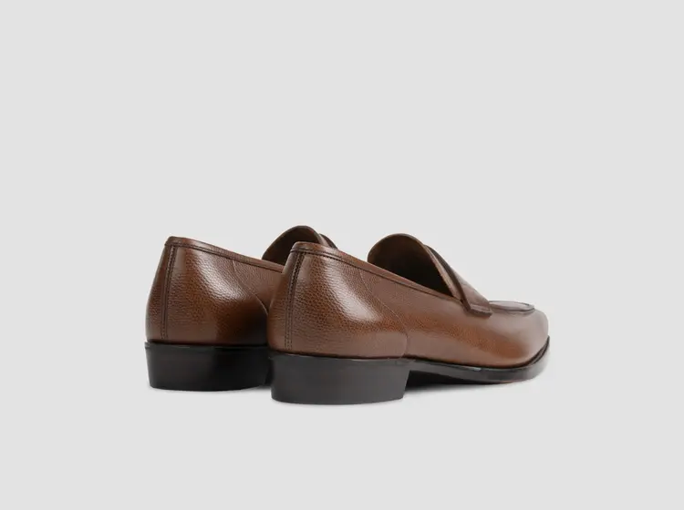 George Cleverley George In Dark Brown Scotch Grain