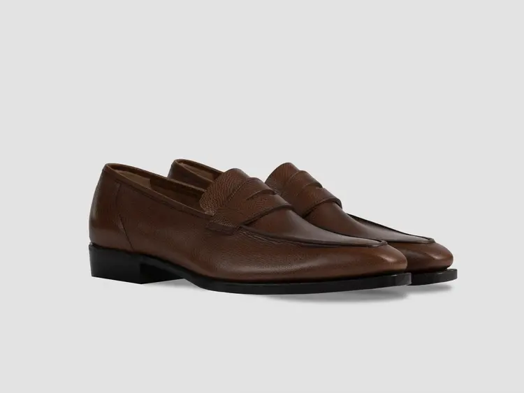 george cleverley George in Dark Brown Scotch Grain