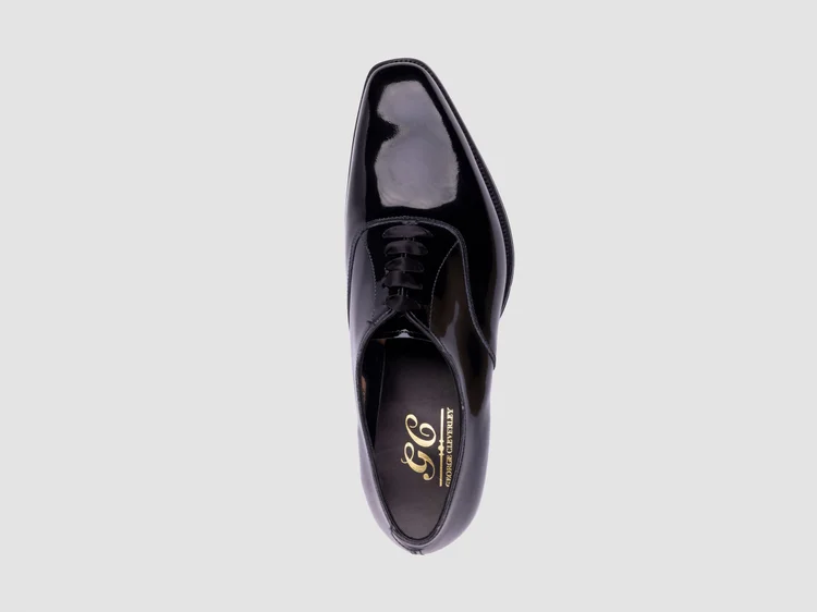 George Cleverley Harry In Black Patent Calf