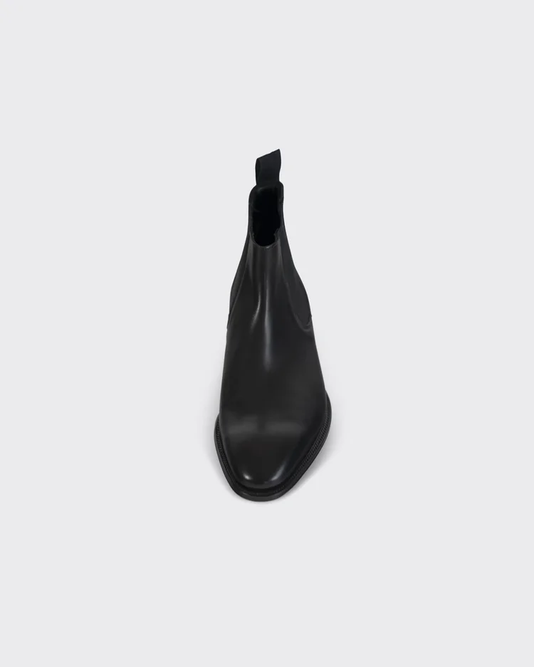 George Cleverley Jason In Black Calf