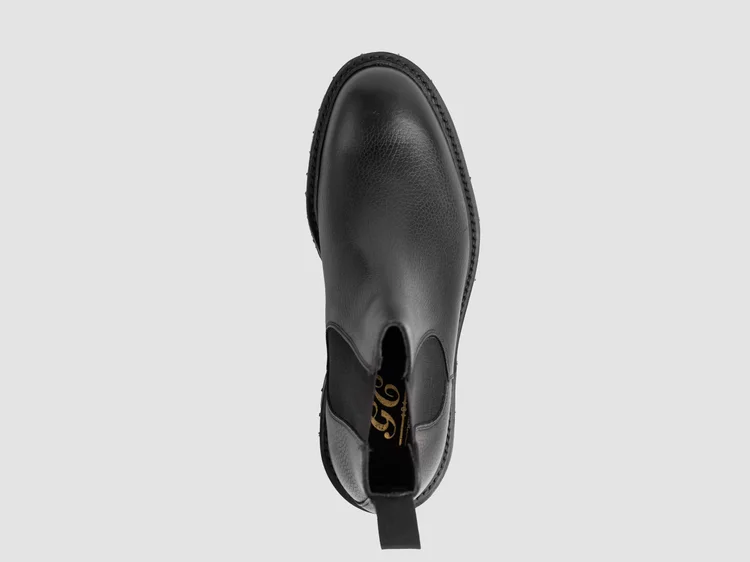 George Cleverley Jason In Black Grain Calf