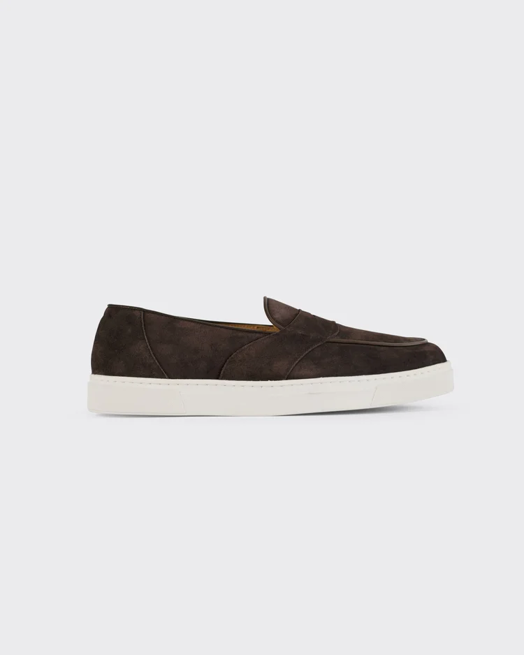 george cleverley Joey II (No tassel) in Coffee Suede