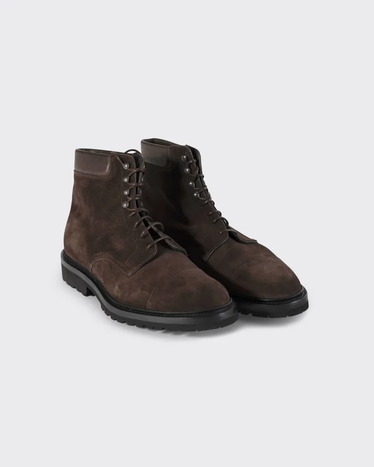 George Cleverley Taron II In Coffee Suede