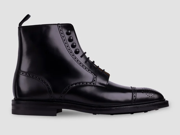 George Cleverley Toby In Black Cavalry Calf
