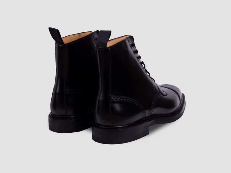 George Cleverley Toby In Black Cavalry Calf