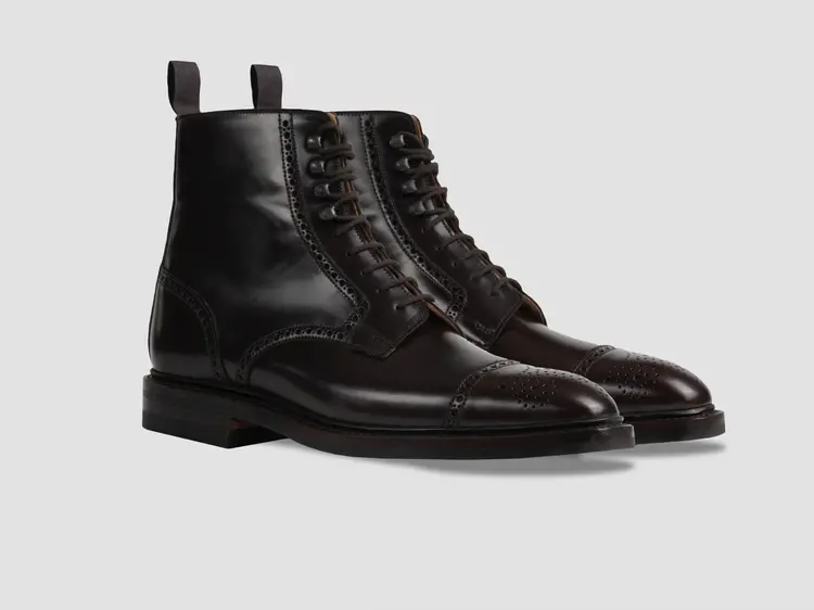 george cleverley Toby in Dark Brown Cavalry Calf