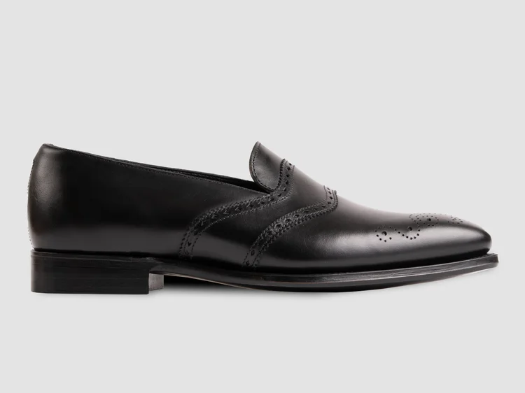George Cleverley Trinity In Black Calf
