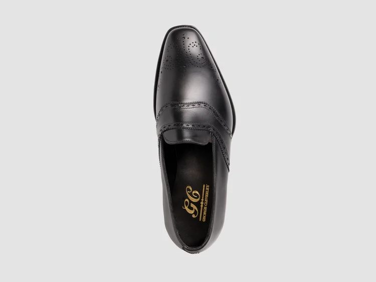 George Cleverley Trinity In Black Calf