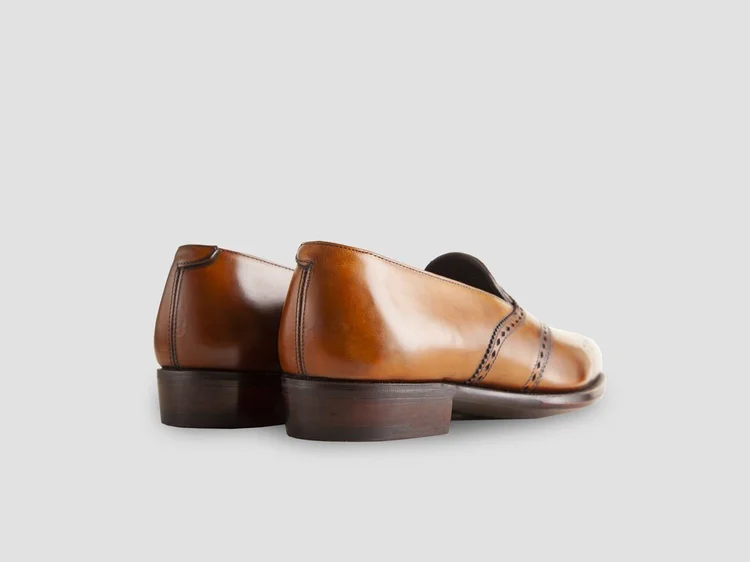 George Cleverley Trinity In Burnished Tan Calf