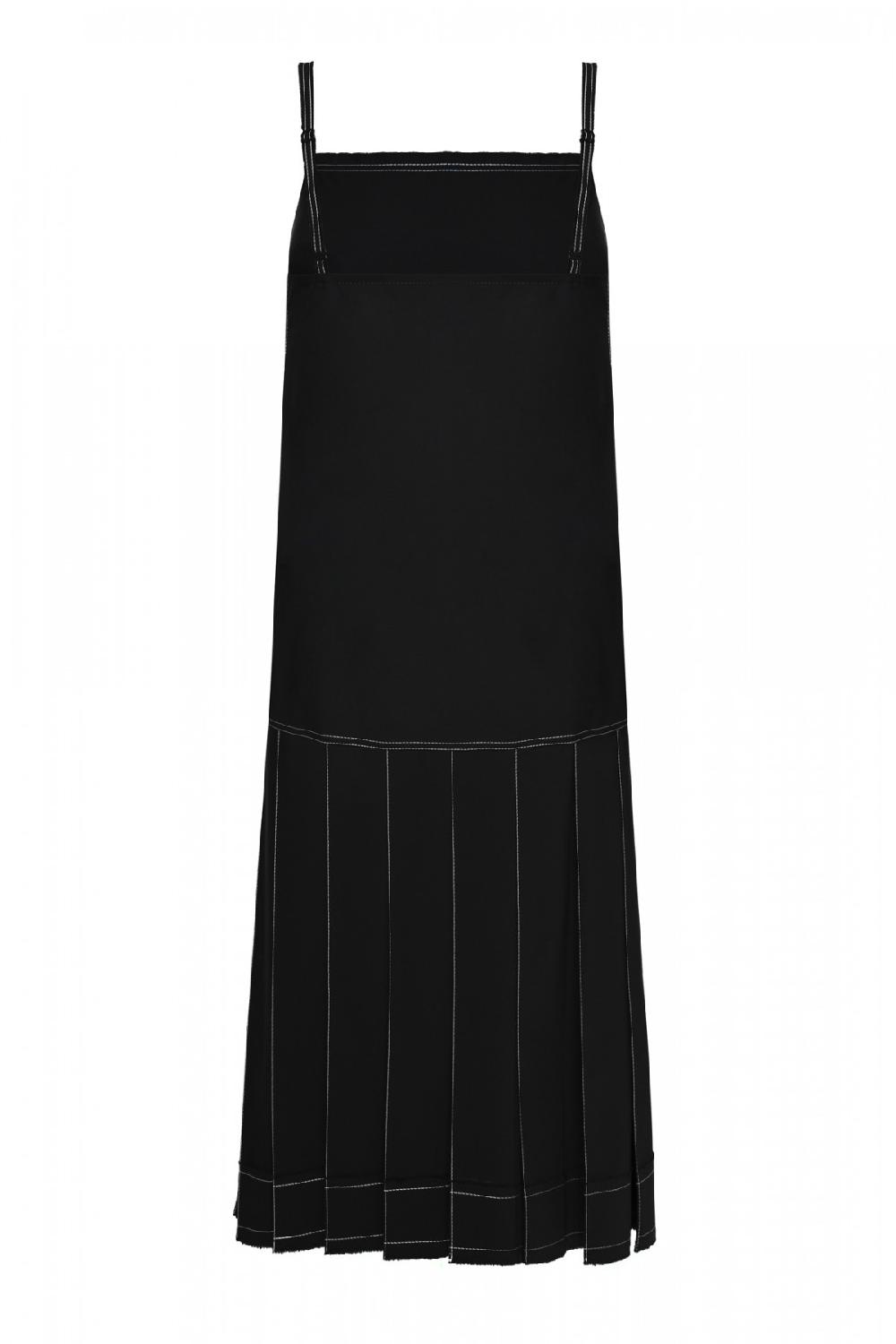 George Keburia GEORGE KEBURIA - ANCHOR EMBELLISHED PLEATED DRESS