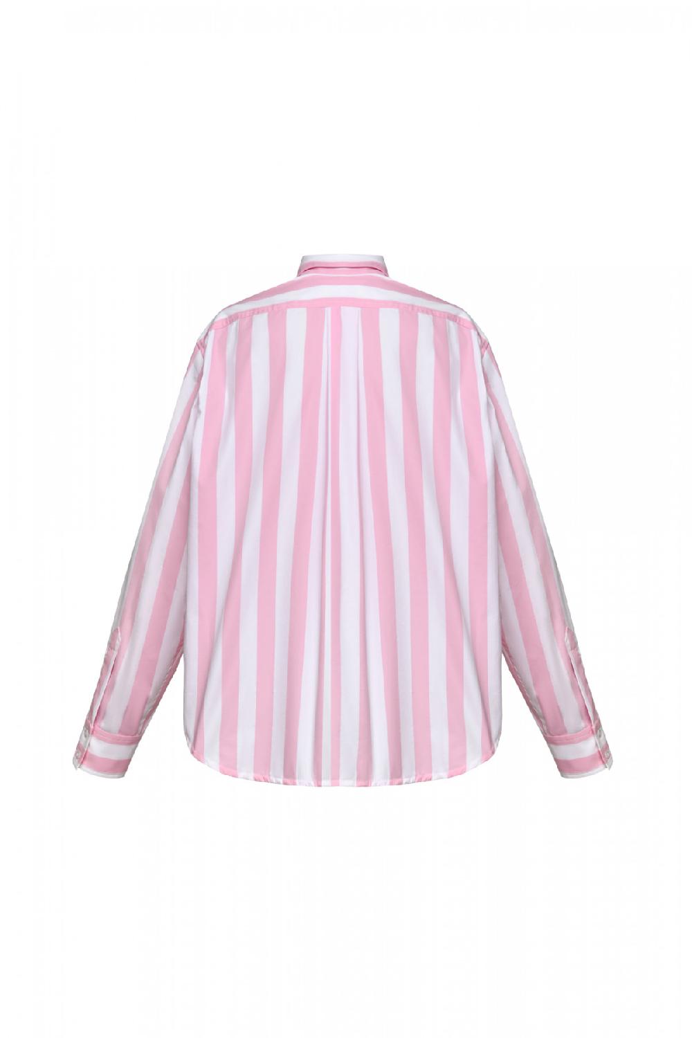 George Keburia GEORGE KEBURIA - ANCHOR PATCH COTTON SHIRT
