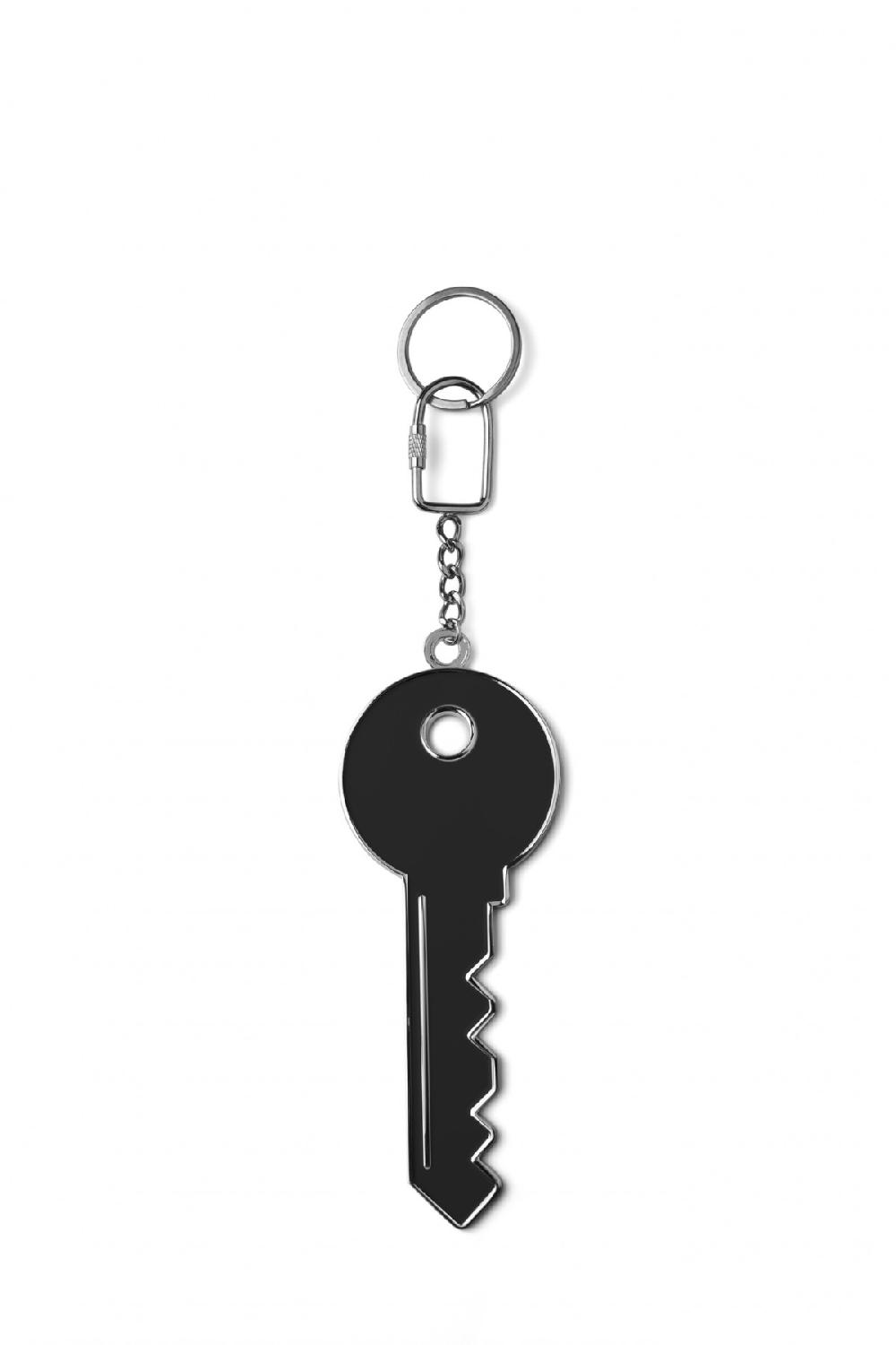 george keburia GEORGE KEBURIA - BLACK OVERSIZED KEYCHAIN