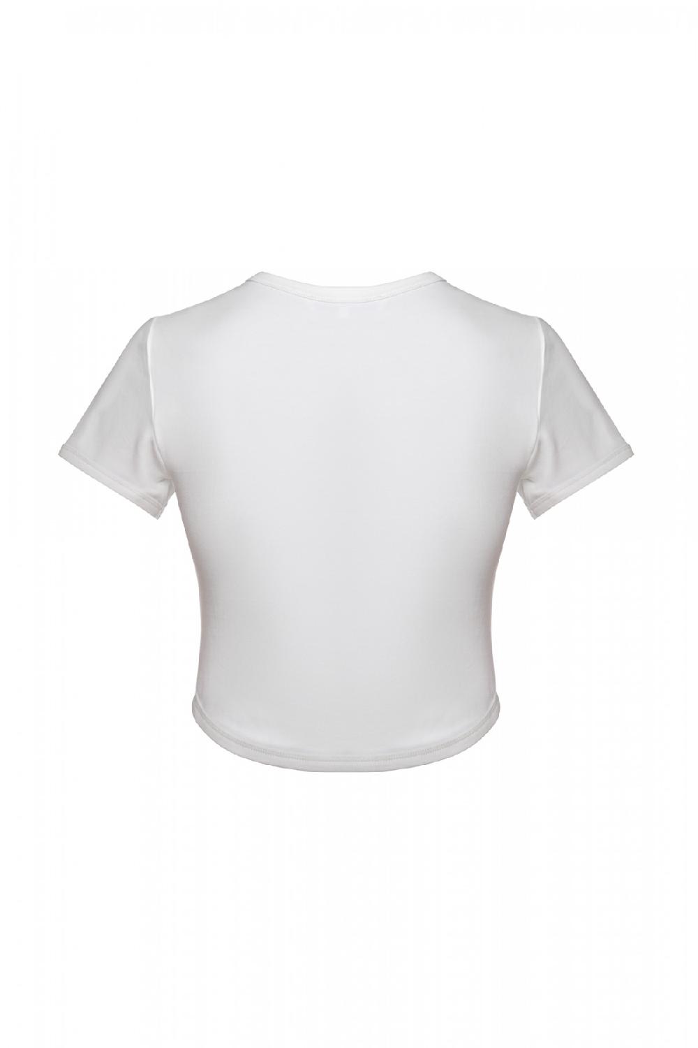 George Keburia GEORGE KEBURIA - BOW COTTON-JERSEY TEE