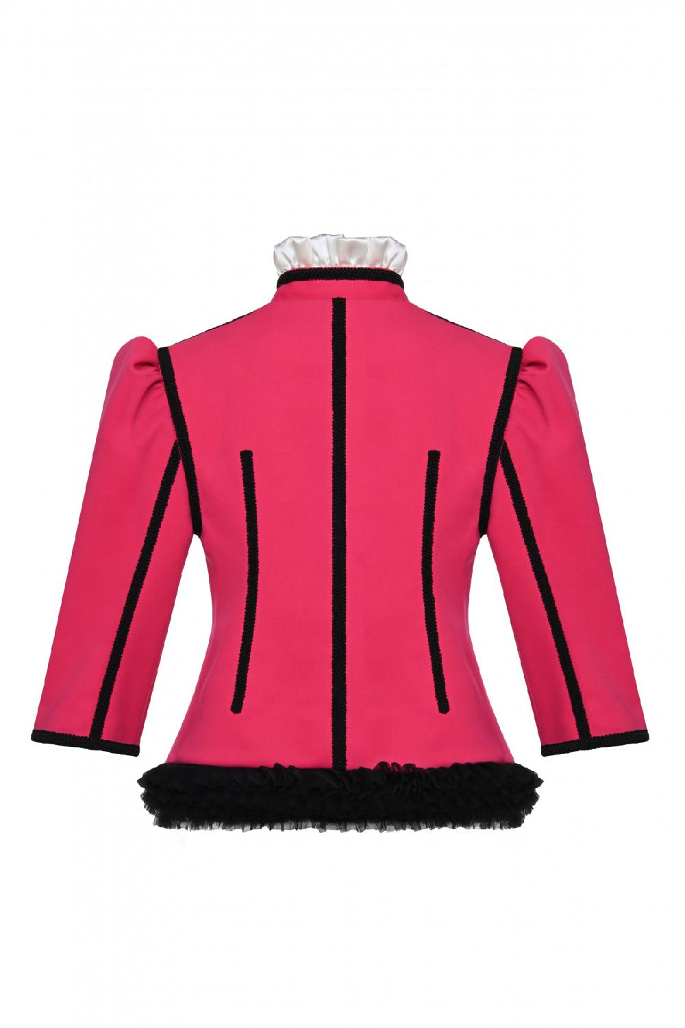 George Keburia GEORGE KEBURIA - RUFFLED JACKET