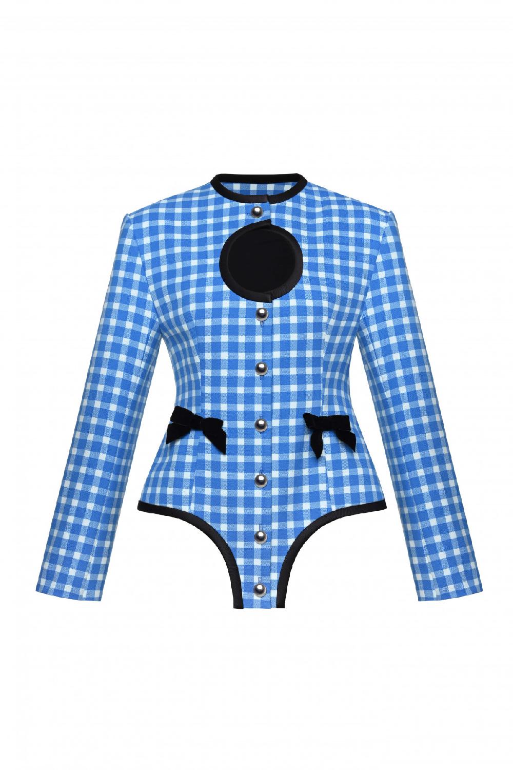 george keburia GEORGE KEBURIA - LONLINE CUTOUT JACKET