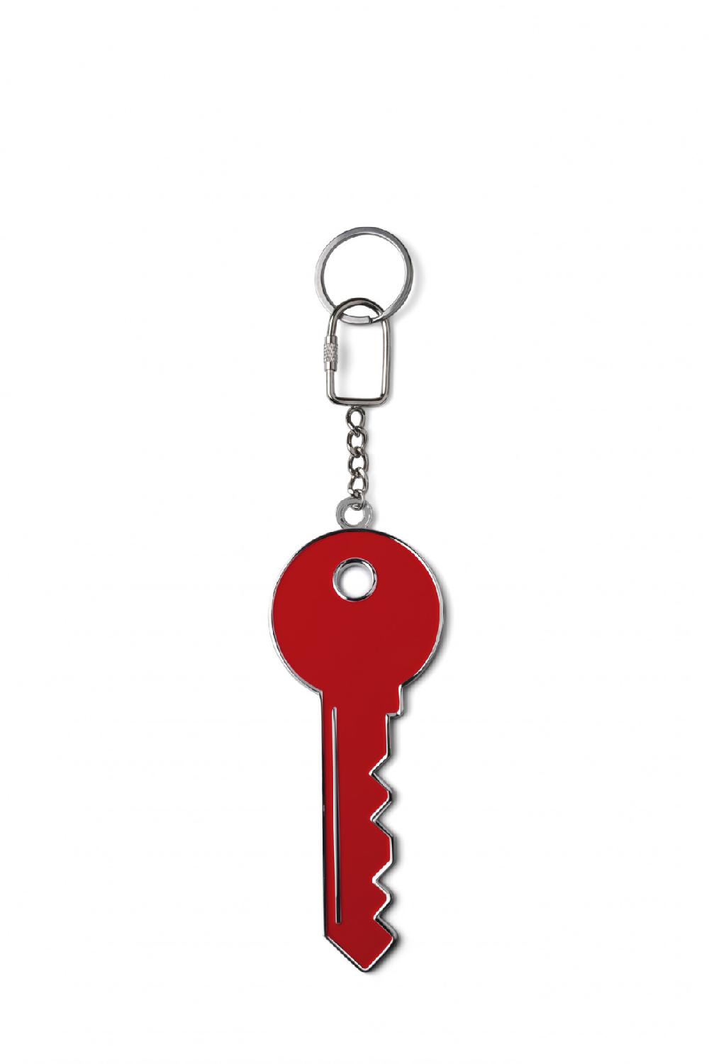 george keburia GEORGE KEBURIA - RED OVERSIZED KEYCHAIN