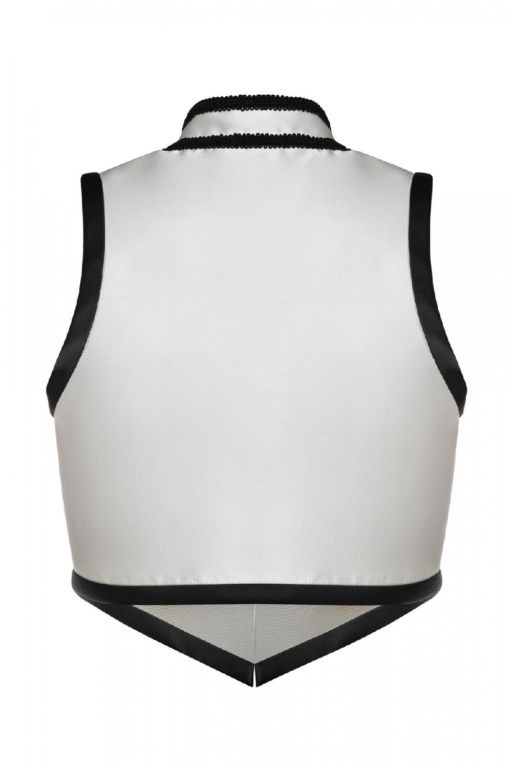 George Keburia GEORGE KEBURIA - STRUCTURED EMBELLISHED VEST