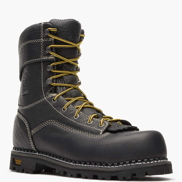 Georgia Boot Georgia Boot AMP LT Logger Composite Toe Waterproof Work Boot BLACK