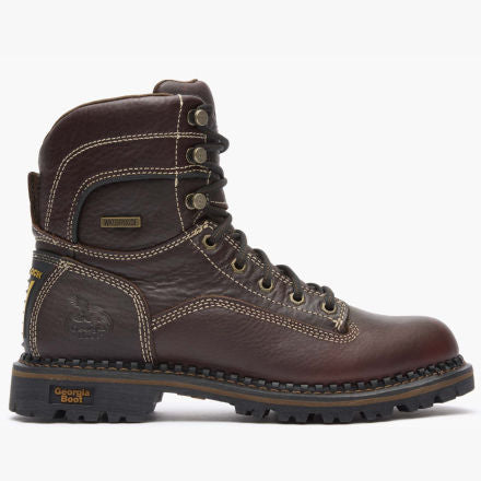 georgia boot Georgia Boot AMP LT Logger Women's Waterproof Low Heel Logger Boot