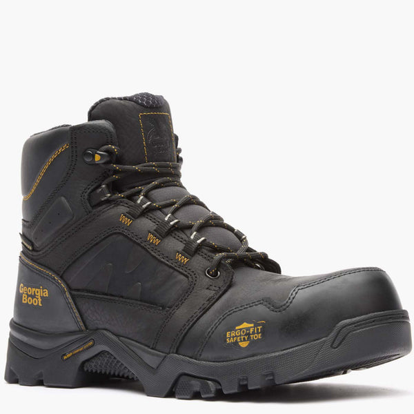 Georgia Boot Georgia Boot Amplitude Composite Toe Waterproof Work Boot BLACK