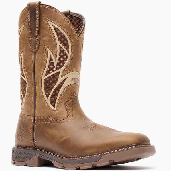 Georgia Boot Georgia Boot Carbo-Tec FLX Pull-on With InsulKul™ Work Boot BROWN TAN