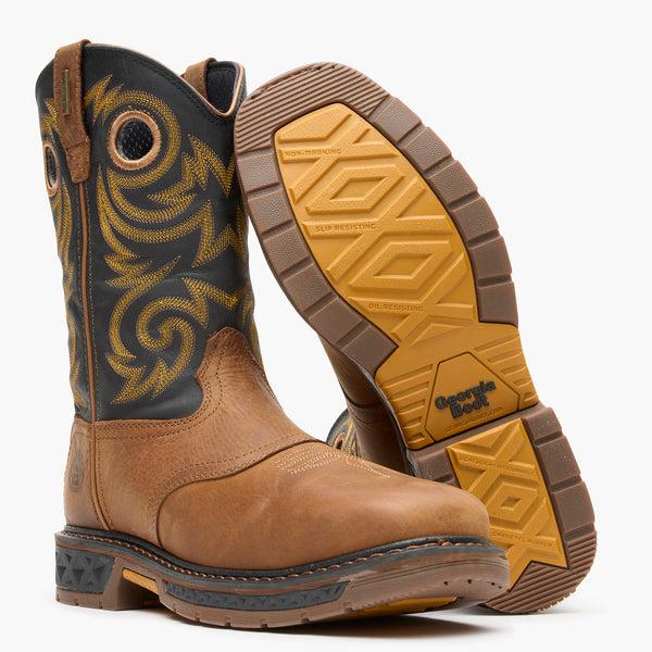 Georgia Boot Georgia Boot Carbo-Tec LT Steel Toe Waterproof Pull On Work Boot