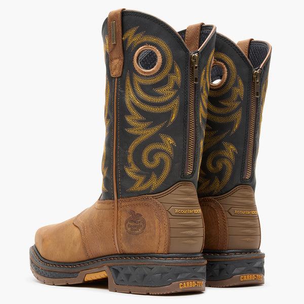 Georgia Boot Georgia Boot Carbo-Tec LT Steel Toe Waterproof Pull On Work Boot