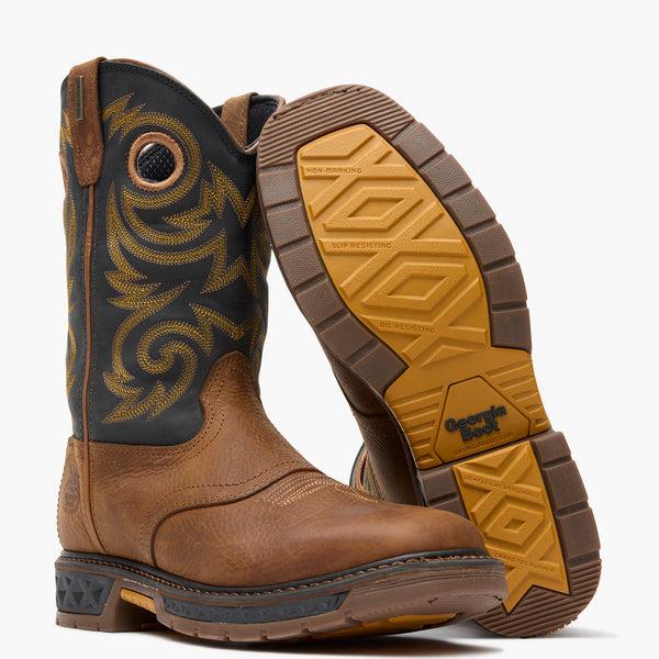 Georgia Boot Georgia Boot Carbo-Tec LT Waterproof Pull-on Work Boot
