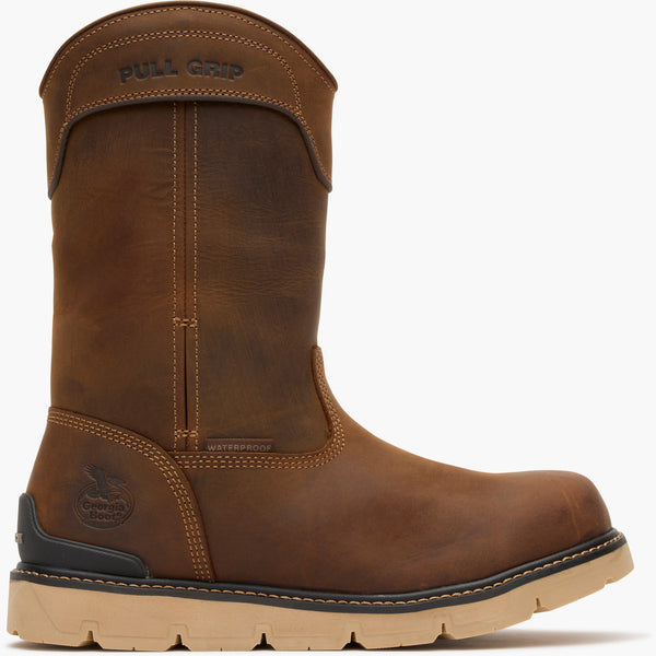georgia boot Georgia Boot Carbon Flex Wedge 11" Pull On Waterproof Work Boot