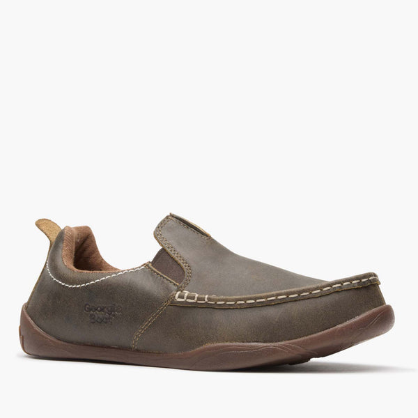 Georgia Boot Georgia Boot Cedar Falls Moc-Toe Slip On Brown