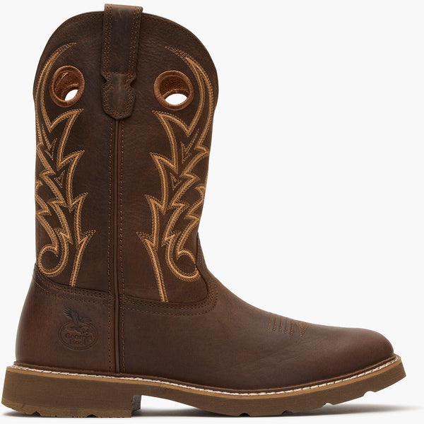 georgia boot Georgia Boot Core 37 11" Western Pull-On Work Boot