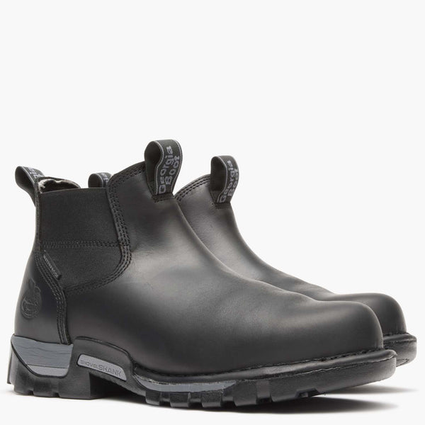 Georgia Boot Georgia Boot Eagle One Steel Toe Waterproof Chelsea Boot BLACK