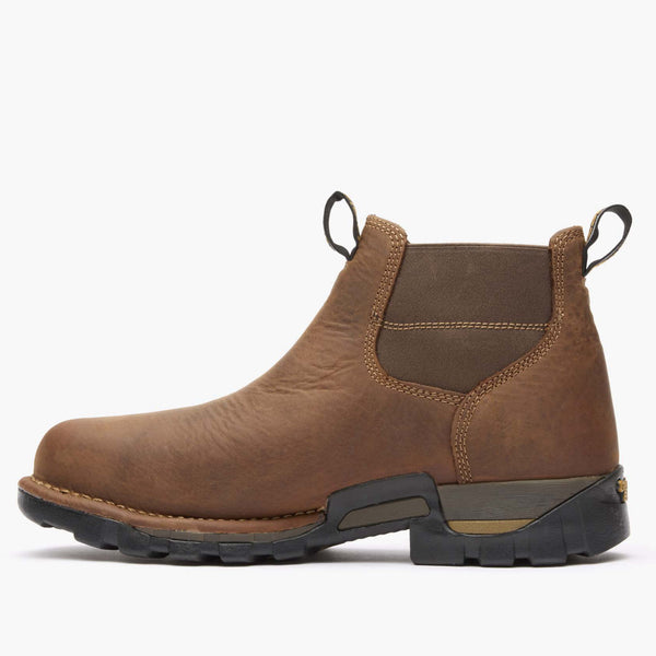 Georgia Boot Georgia Boot Eagle One Waterproof Chelsea Work Boot Brown