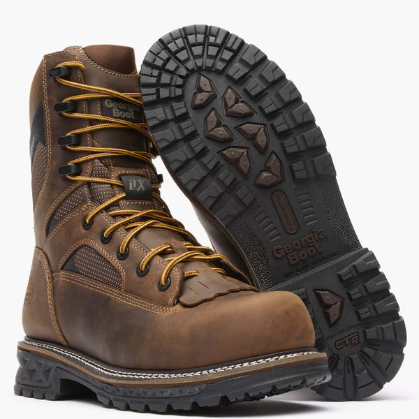 Georgia Boot Georgia Boot LTX Logger 9" Composite Toe Waterproof Work Boot