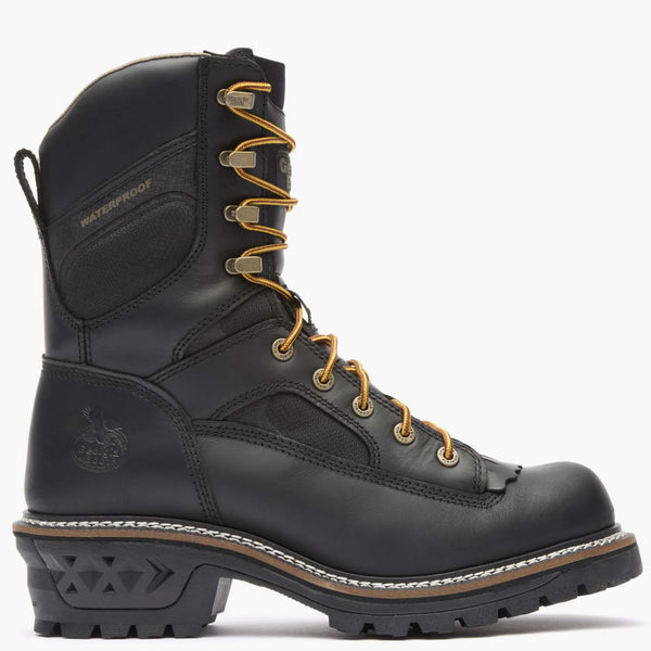georgia boot Georgia Boot LTX Logger Waterproof Work Boot BLACK