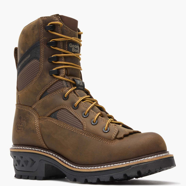Georgia Boot Georgia Boot LTX Logger Waterproof Work Boot CRAZY HORSE