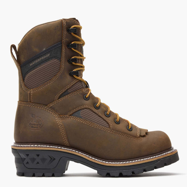 georgia boot Georgia Boot LTX Logger Waterproof Work Boot CRAZY HORSE